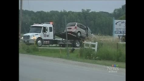 Two Sent To Hospital After Crash Near Wasaga Beach Ctv News