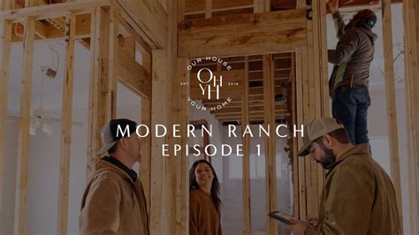 Introducing The Modern Ranch Renovation Plans Framing Rough In