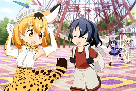 Download Raccoon Kemono Friends Fennec Kemono Friends Serval