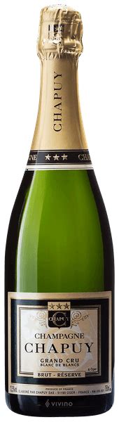 N V Chapuy Réserve Blanc de Blancs Brut Champagne Grand Cru Vivino US