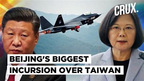 China Taiwan Incursion Chinese Jets Fly Into Taiwan Air Defence Zone