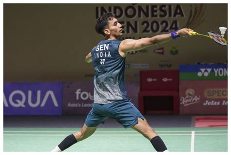 Indonesia Open 2024 Lakshya Sen Priyanshu Rajawat Advance To Second