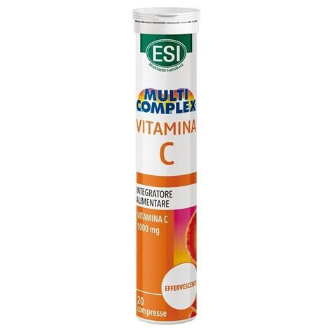 Esi Multicomplex Vitamina C Integratore Benessere Organismo