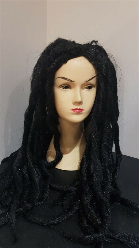 Long Black Rasta Dreadlock Reggae Rasta Wig Jamaican Bob Marley