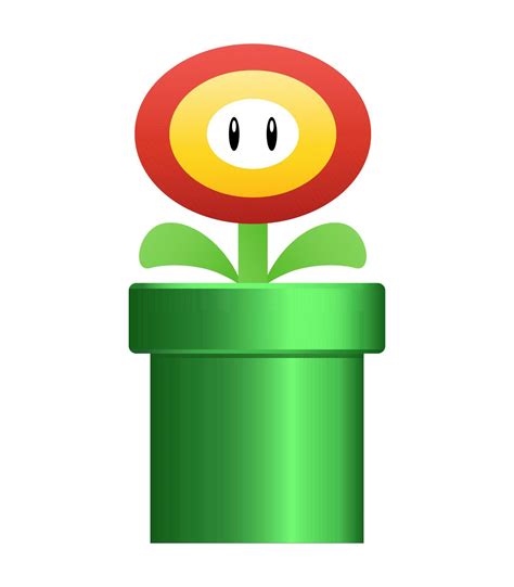 Flower For Mario Brospipes Warp Pipes Super Mario Games 23205592 Vector Art At Vecteezy