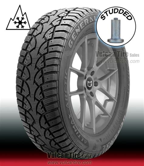 General Altimax Arctic Studded R T Tires For Sale