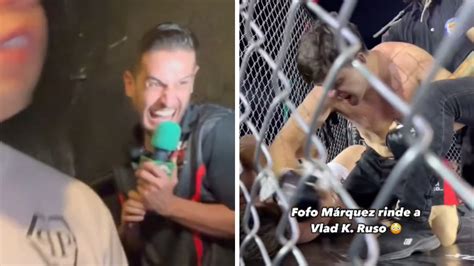 Fofo Márquez golpea a Adrián Marcelo y somete a Vladk Ruso en Viral