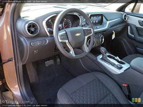 Jet Black Interior Photo for the 2019 Chevrolet Blazer 3.6L Cloth ...