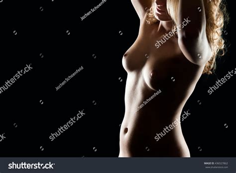 Beautiful Nude Woman Blond Curly Hair Stock Photo Shutterstock