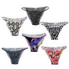 K377S P String Bikini Narrow Waist Printed Soft Jersey Prints Mens Underwear EBay