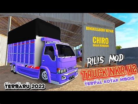 Rilis Mod Bussid Terbaru Truck Nkr Mbois V Bus Simulator Indonesia