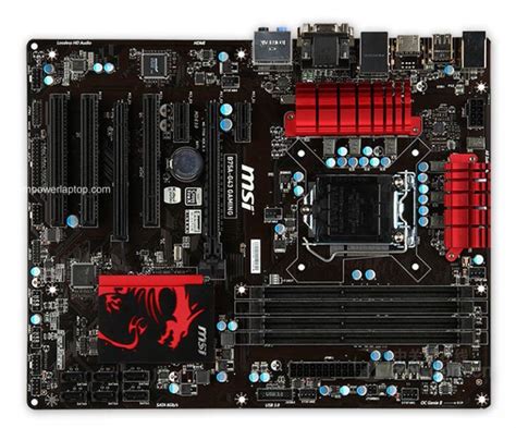 Płyta główna MSI B75A G43 GAMING B75 LGA 1155 ATX Wzmocnij laptopa