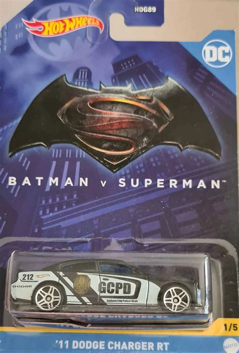 Hot Wheels Batman Dodge Charger Rt Batman X Superman Universo Hot Wheels