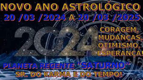 Ano Novo Astrol Gico Planeta Regente Saturno Senhor Do Karma E