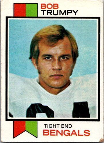 1973 Topps Bob Trumpy Cincinnati Bengals 7 EBay