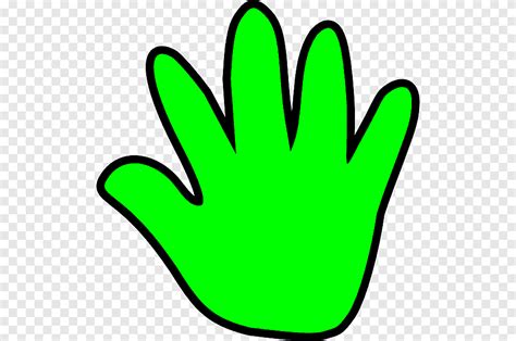 Foot Hand Handprint Outline Daun Tangan Png PNGEgg