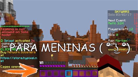 Minecraft Skywars Textura Para Meninas Youtube