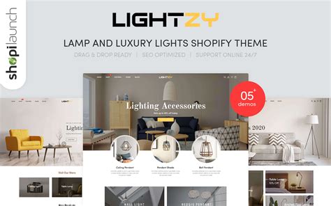 Lightzy Lamp And Luxury Lights Responsive Shopify Theme