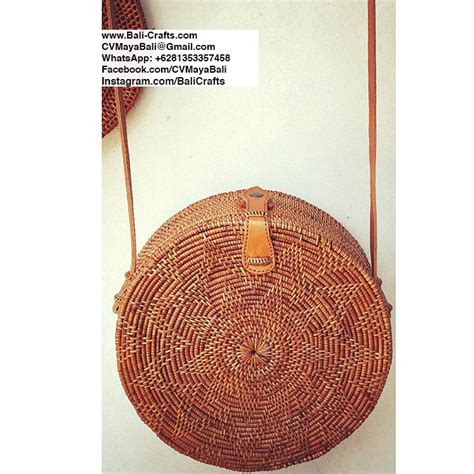 Bali Indonesia Rattan Bags Iucn Water