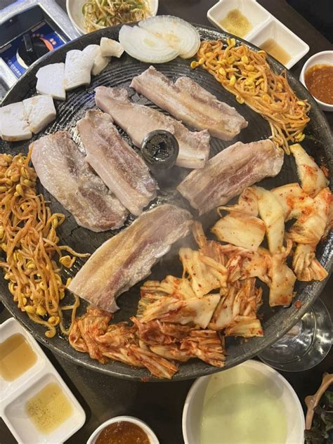 수유 구워주는 삼겹살맛집 원두막솥뚜껑삼겹살 네이버 블로그