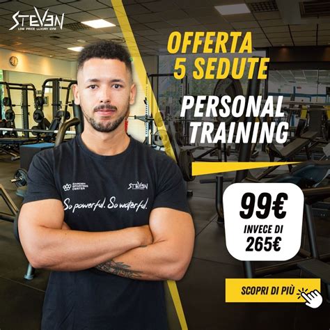 Promo Personal Training Sedute Pt Mese Open Garden