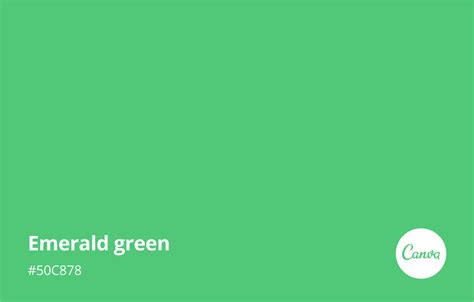 Everything about the color emerald green
