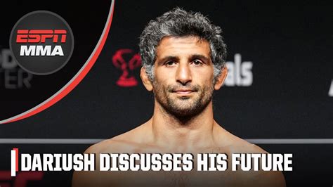 Beneil Dariush clarifies his comments about fighting in the future ...