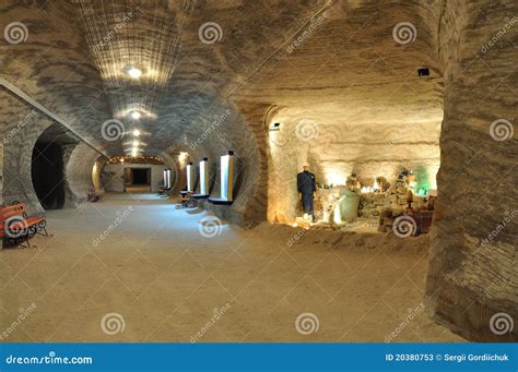 Salt museum (Underground) editorial stock photo. Image of museum - 20380753