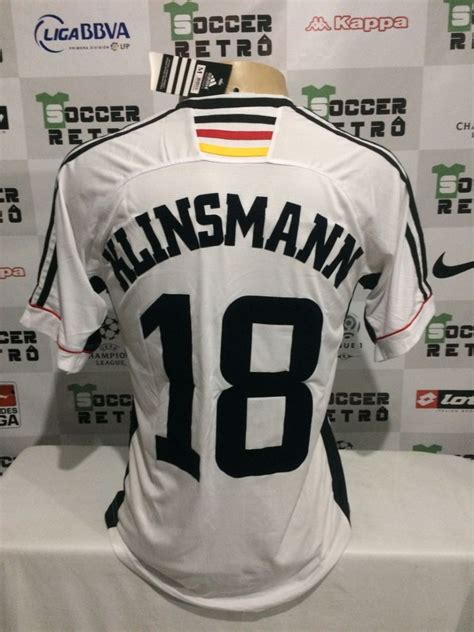 Camisa Alemanha Copa Do Mundo Klinsmann R Em Mercado