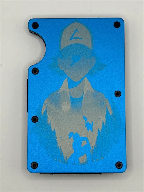 Ash Ketchum Silhouette Wallet Pop Culture Customs