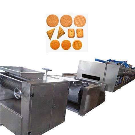 Fully Automatic Cookies Biscuit Making Machine Commercial Biscuits