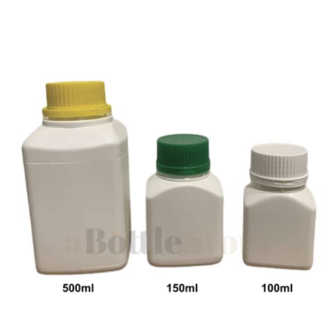 Plastic Square Tablet Hdpe Bottle A Bottle Story