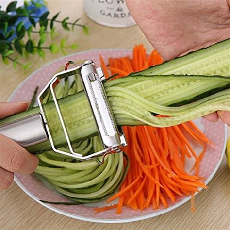 Amazon ReNext Multifunction Stainless Steel Julienne Peeler