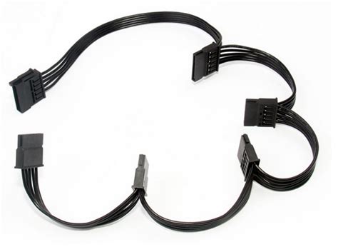 Разветвитель питания Molex — 5x SATA длинна 83cm