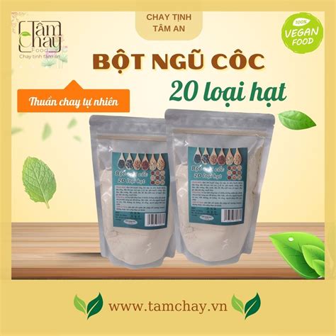 Bột ngũ cốc 20 loại hạt 500g - Tamchay.vn