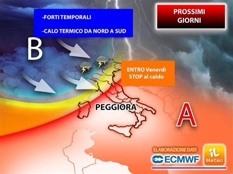 Meteo PROSSIMI GIORNI Giovedì irrompe il CICLONE CIRCE Vi diciamo