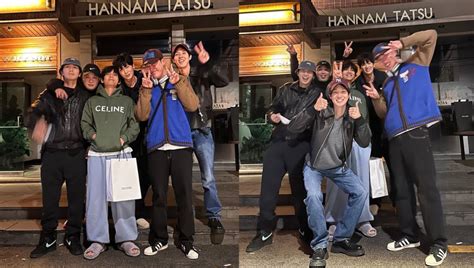 Wooga Squad Reunited Bts S V Park Seo Joon Park Hyung Sik And