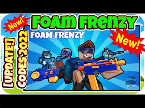 2022 NEW UPDATE CODES Roblox Foam Frenzy 30k Cash 2k Cash SECRET