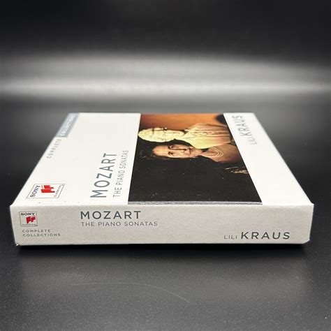 Mozart Piano Sonatas Lili Kraus Sony 4 Cd Box Set Near Mint Ebay