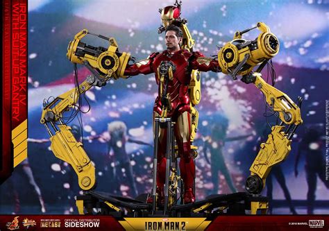 Iron Man Mark IV Suit Up Gantry By Hot Toys Hot Toys Marvel Iron Man Hot Toys Iron Man
