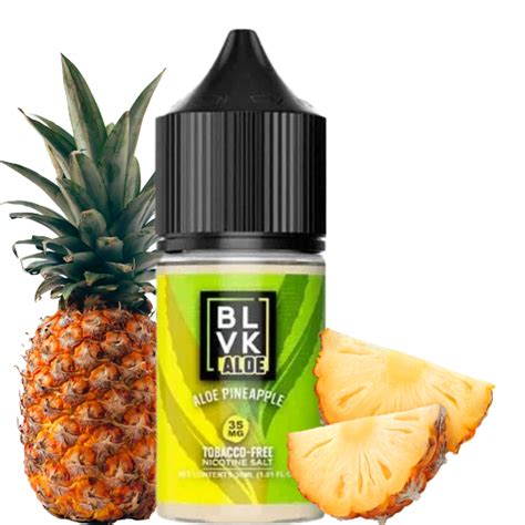 L Quido Blvk Aloe Pineapple Nic Salt Cigarro Eletr Nico Pre O