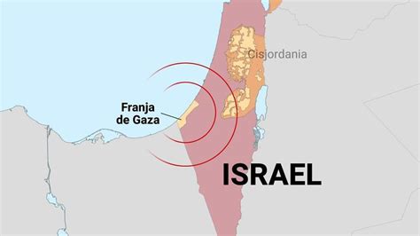 La Guerra Entre Israel Y Hamás En Mapas