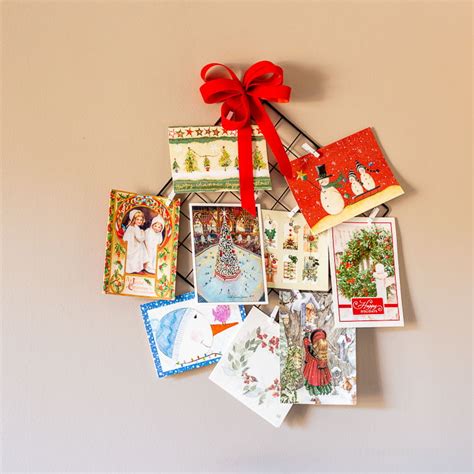 Christmas Card Holder Wall Hanging - Christmas Decorations 2021