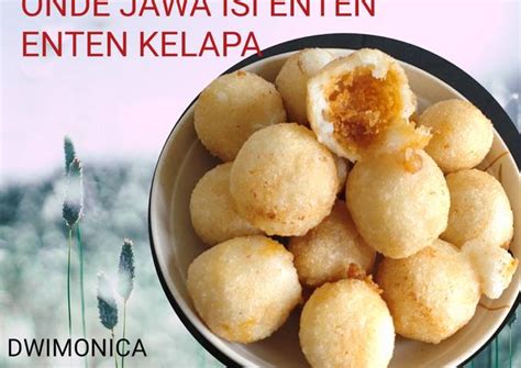 Resep Jajanan Pasar Onde Onde Jawa Oleh Dwi Monica Puspita Sari Cookpad