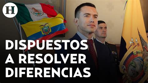 Daniel Noboa Presidente De Ecuador Asegura Estar Dispuesto A Resolver