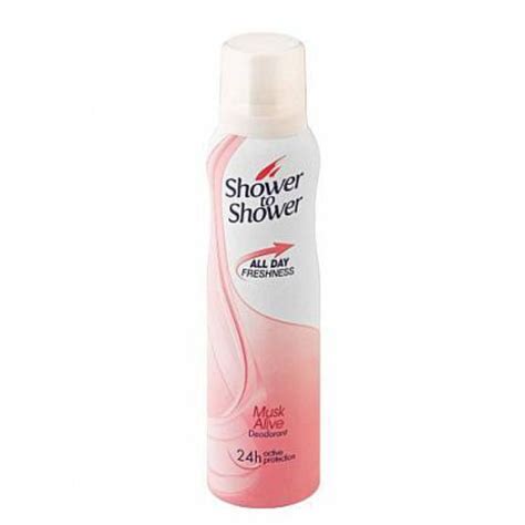 Shower To Shower Female Deodorant Musk Alive 150ml Superb Hyper