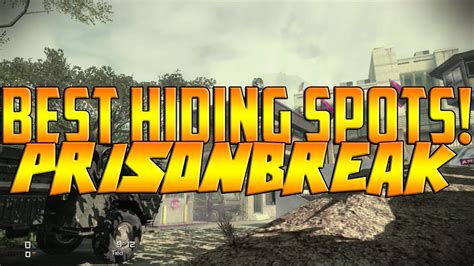 Cod Ghost Best Hiding Spots Prison Break Hiding Spots Infected Youtube