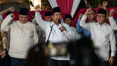 Indonesias Prabowo Subianto Wins Presidency With 1st Round Majority