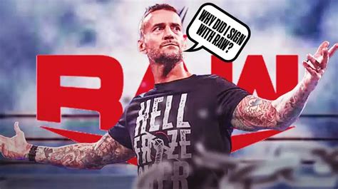 WWE S CM Punk Explains Why He Chose To Sign With RAW Amid Free Agency