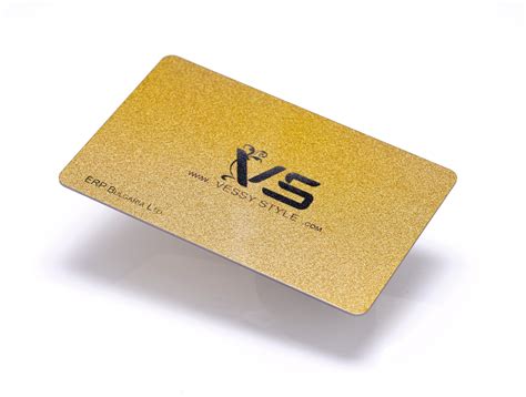 Loyalty card with golden print | J Point Cards